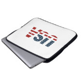 Housse Pour Ordinateur Portable États-Unis (Devant bas)