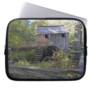 Housse Pour Ordinateur Portable États-Unis - Tennessee. Moulin à câble dans la rég