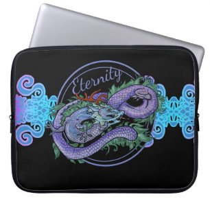 Housse Pour Ordinateur Portable Eternité du dragon oriental