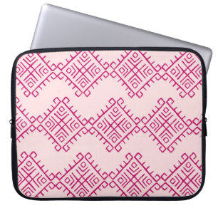 Housse Pour Ordinateur Portable Ethnie tribale : décoratif vintage abstrait.