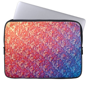 Housse Pour Ordinateur Portable Étincelle de mosaïque émotionnelle vive