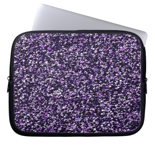 Housse Pour Ordinateur Portable Étincelle violette (Devant)