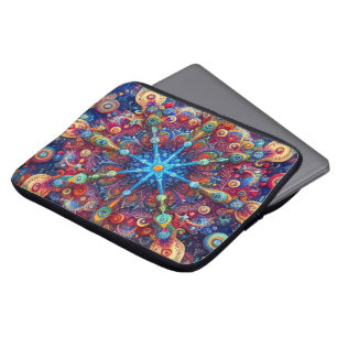 HOUSSE POUR ORDINATEUR PORTABLE ÉTOILE DE NOËL