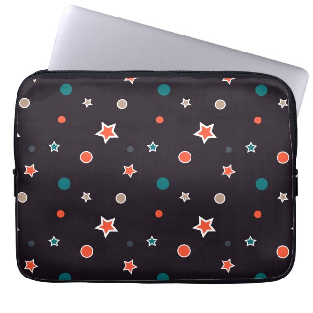 Housse Pour Ordinateur Portable Étoiles scintillantes (Devant)
