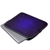 Housse Pour Ordinateur Portable Étoiles violettes (Devant bas)