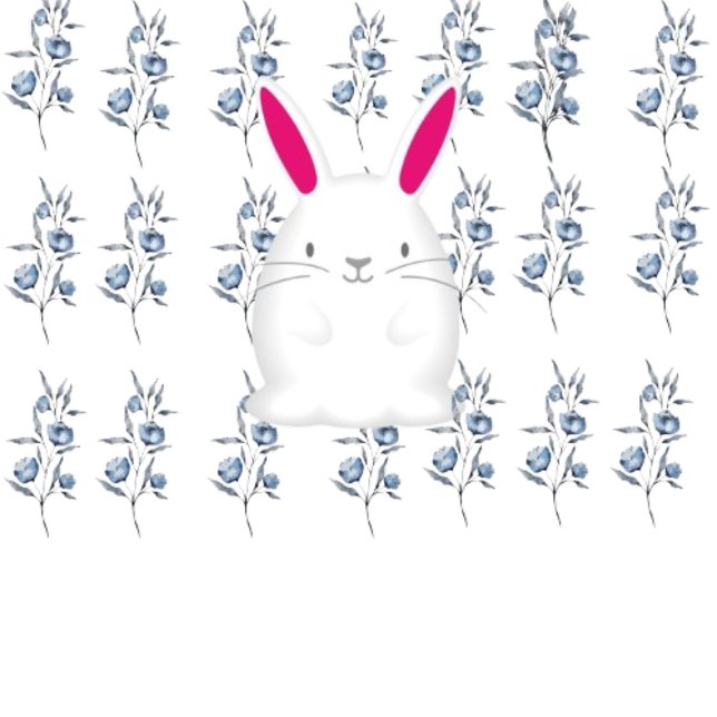 Housse Pour Ordinateur Portable étui lapin blanc (Créateur téléchargé)