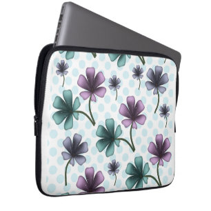 Housse Pour Ordinateur Portable Étui personnalisé iPhone / iPad avec motif floral 
