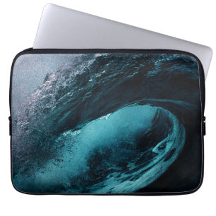Housse Pour Ordinateur Portable Étui pour Ipad avec motif de vagues océaniques