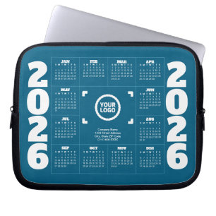 Housse Pour Ordinateur Portable Étui pour ordinateur portable Calendrier Promo Ent