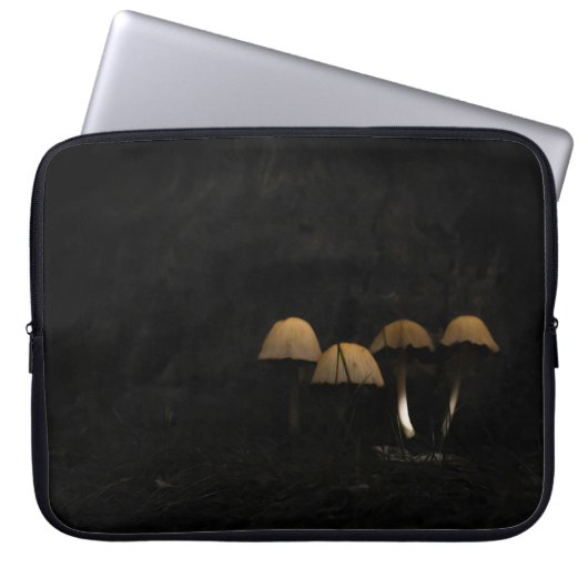 Housse Pour Ordinateur Portable Étui pour ordinateur portable champignon gothique (Devant)