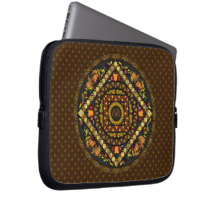 Housse Pour Ordinateur Portable Étui pour ordinateur portable d'icônes de Thanksgi