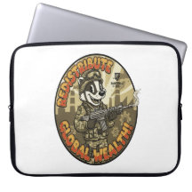 Étui pour ordinateur portable Global Wealth Badger