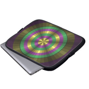 Housse Pour Ordinateur Portable Étui pour ordinateur portable Mardi Gras Illusion