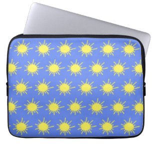 Housse Pour Ordinateur Portable Étui pour tablette My Sunshine (Bleu ciel et jaune