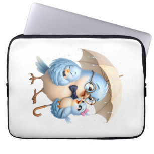 Housse Pour Ordinateur Portable Étui technique pour papa à motif d'oiseau père