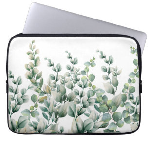 Housse Pour Ordinateur Portable Eucalyptus vert