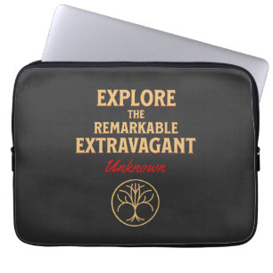 Housse Pour Ordinateur Portable Explorez Un Citation Extravagant Remarquable Incon