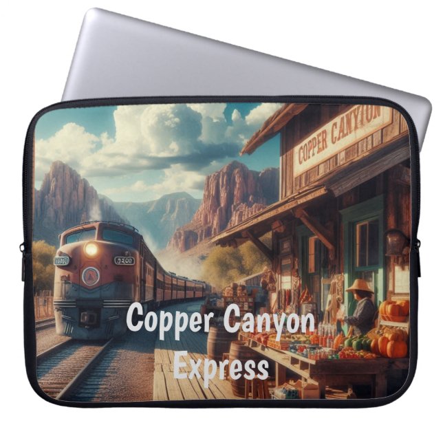 Housse Pour Ordinateur Portable Express de canyon de cuivre (Devant)