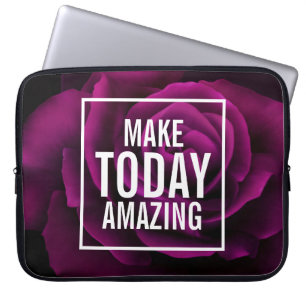 Housse Pour Ordinateur Portable Faire aujourd'hui un texte Extraordinaire - Photo