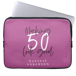 Housse Pour Ordinateur Portable Faire passer 50 ans en or