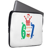 Housse Pour Ordinateur Portable Faites Le Calcul 67 Meme Noël (Devant droit)