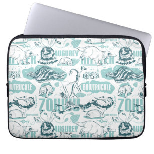 Housse Pour Ordinateur Portable Fantastic Beasts Motif bleu
