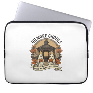 Housse Pour Ordinateur Portable Fantôme de Halloween vintage des monstres de Gilmo