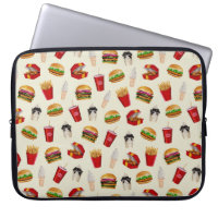 Fast Food Burgers, Fries, Sundaes