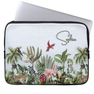 Housse pour ordinateur portable Faune et flore de
