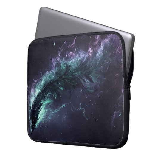 Housse Pour Ordinateur Portable Feather Of The Diplomate Void (devant gauche)