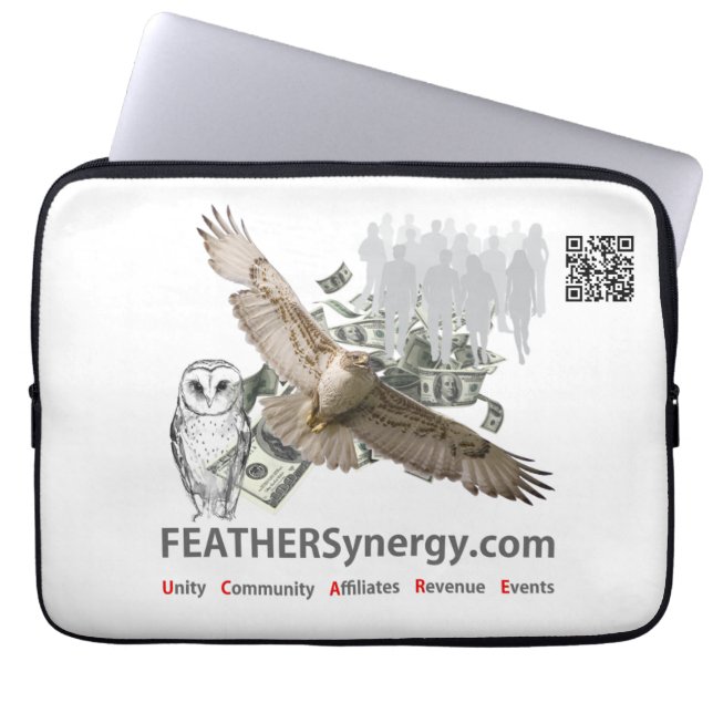 Housse Pour Ordinateur Portable FEATHERSynergy - Manche d'ordinateur portable 13 p (Devant)