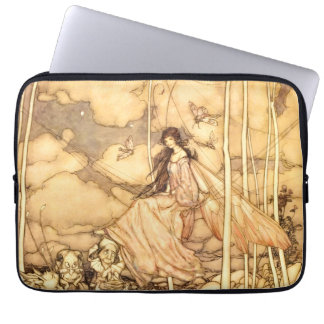 Housse Pour Ordinateur Portable Fée Arthur Rackham