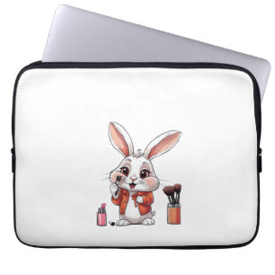 Housse Pour Ordinateur Portable Femmes Cool Beautician Esthéticienne Beauté Maquil