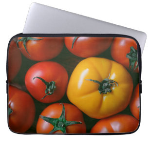 Housse Pour Ordinateur Portable Fermes Tomates rouges et jaunes brillantes