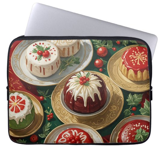 Housse Pour Ordinateur Portable Fête de Yuletide (Devant)