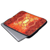 Housse Pour Ordinateur Portable Feu Abstrait (Devant bas)