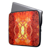 Housse Pour Ordinateur Portable Feu Abstrait (devant gauche)