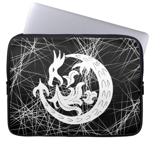 Housse Pour Ordinateur Portable Feu de dragon (Devant)