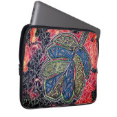 Housse Pour Ordinateur Portable Feuille à motif (Devant droit)