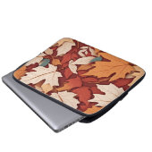 Housse Pour Ordinateur Portable Feuilles d'automne | (Devant bas)