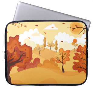 Housse Pour Ordinateur Portable Feuilles d'automne. Feuille de jardin automnale ja