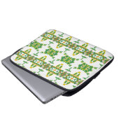 Housse Pour Ordinateur Portable Feuilles et Nuages (Devant bas)