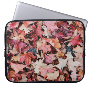 Housse Pour Ordinateur Portable Feuilles séchés