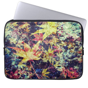 Housse Pour Ordinateur Portable Feuilles tombés