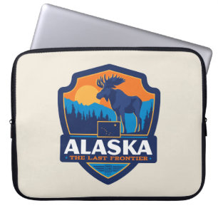 Housse Pour Ordinateur Portable Fierté de l'État Alaska