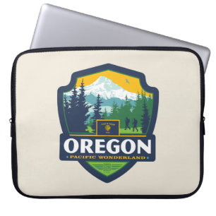 Housse Pour Ordinateur Portable Fierté de l'État Oregon