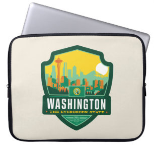 Housse Pour Ordinateur Portable Fierté de l'État Washington