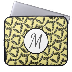 Housse Pour Ordinateur Portable Fièvre Arbre Monogramme Ordinateur Portable