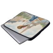 Housse Pour Ordinateur Portable Fille à Paris (Devant bas)