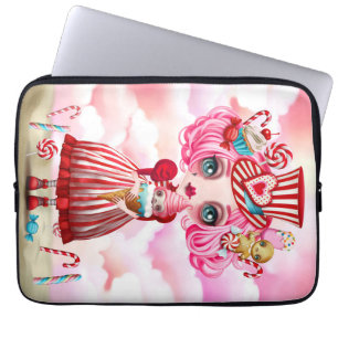 Housse Pour Ordinateur Portable Fille de Bonbon